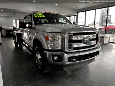 2015 Ford F-350 Super Duty Lariat FLATBED DUALLY DIESEL TRUCK 4WD   - Photo 12 - Portland, OR 97267