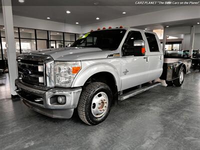 2015 Ford F-350 Super Duty Lariat FLATBED DUALLY DIESEL TRUCK 4WD   - Photo 3 - Portland, OR 97267