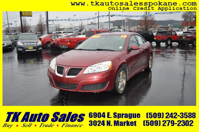 2010 Pontiac G6  