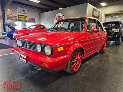 1988 Volkswagen Cabriolet Convertible
