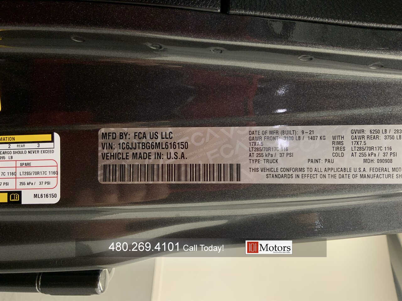 2021 Jeep Gladiator Rubicon - Photo 33 - Tempe, AZ 85281