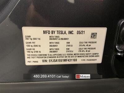 2021 Tesla Model S Plaid   - Photo 31 - Tempe, AZ 85281