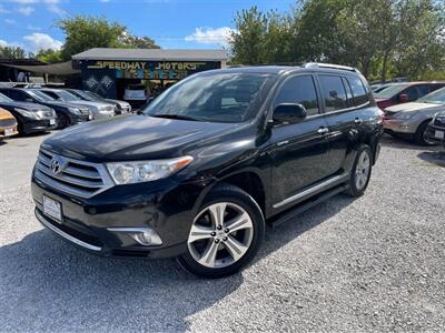 2013 Toyota Highlander Limited   - Photo 1 - San Antonio, TX 78244