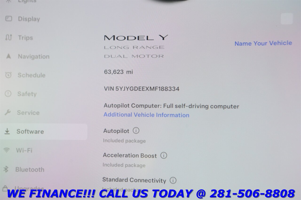 2021 Tesla Model Y 2021 Long Range FSD AWD AUTOPILOT ACCEL  NAV PANO   - Photo 16 - Houston, TX 77031