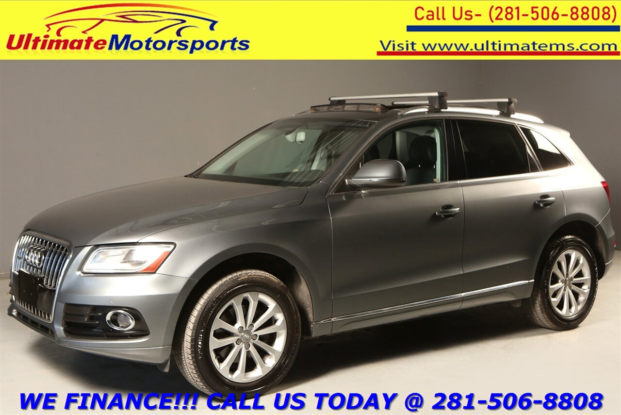 2014 Audi AUDI Q5 QUATTRO PREMIUM PLUS AWD 2.0T NAV PANO R CAMERA ROOF RACK 4X4   - Photo 1 - Houston, TX 77031