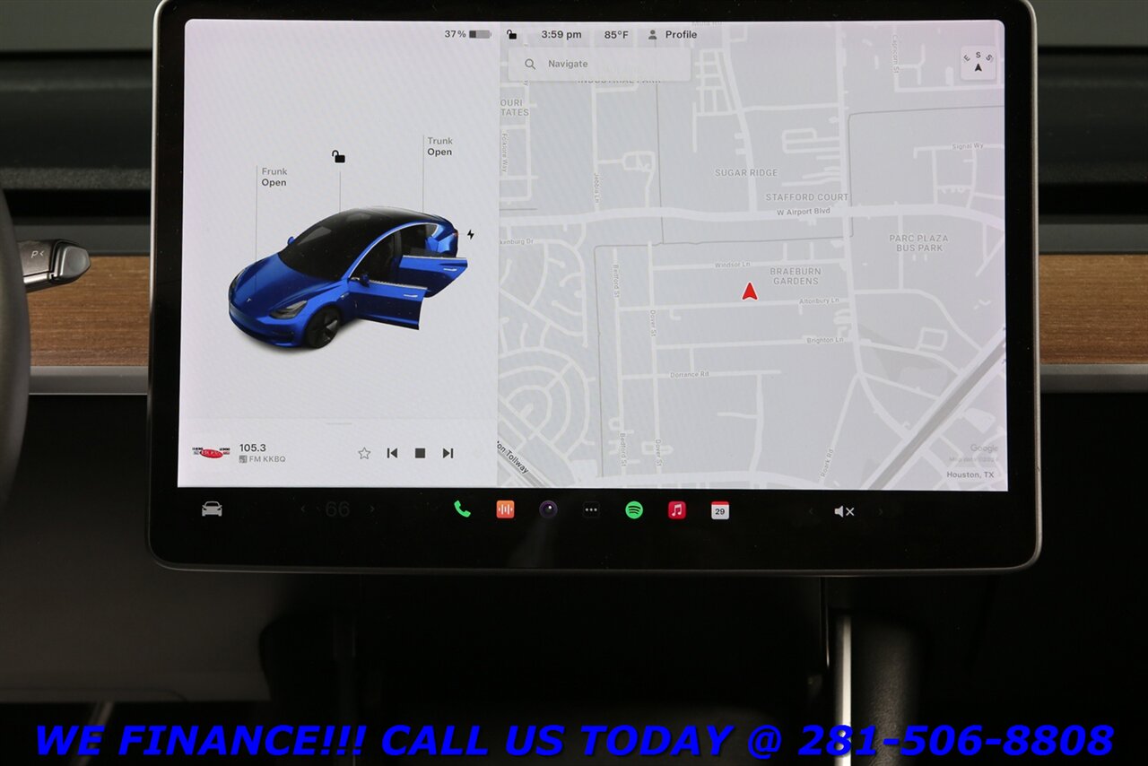 2019 Tesla Model 3 2019 FULL SELF DRIVE AUTOPILOT NAV PANO CAMERA 51K   - Photo 15 - Houston, TX 77031