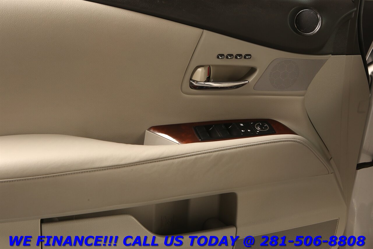 2012 Lexus LEXUS RX 350 PREMIUM PKG NAVIGATION SUN HEAT/COOL SEAT STARFIRE PEARL   - Photo 9 - Houston, TX 77031