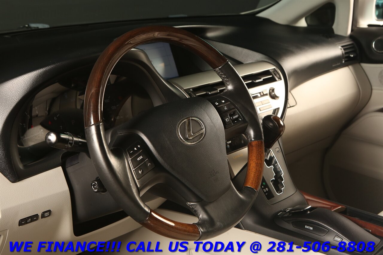 2012 Lexus LEXUS RX 350 PREMIUM PKG NAVIGATION SUN HEAT/COOL SEAT STARFIRE PEARL   - Photo 10 - Houston, TX 77031