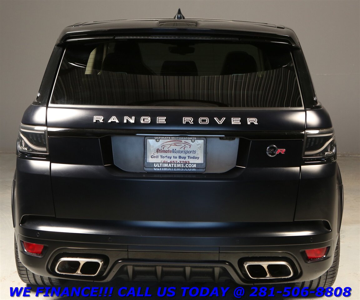 2022 Land Rover Range Rover Sport SVR Ultimate Edition SVO Ultra Park Pro Pano $152K - Photo 5 - Houston, TX 77031
