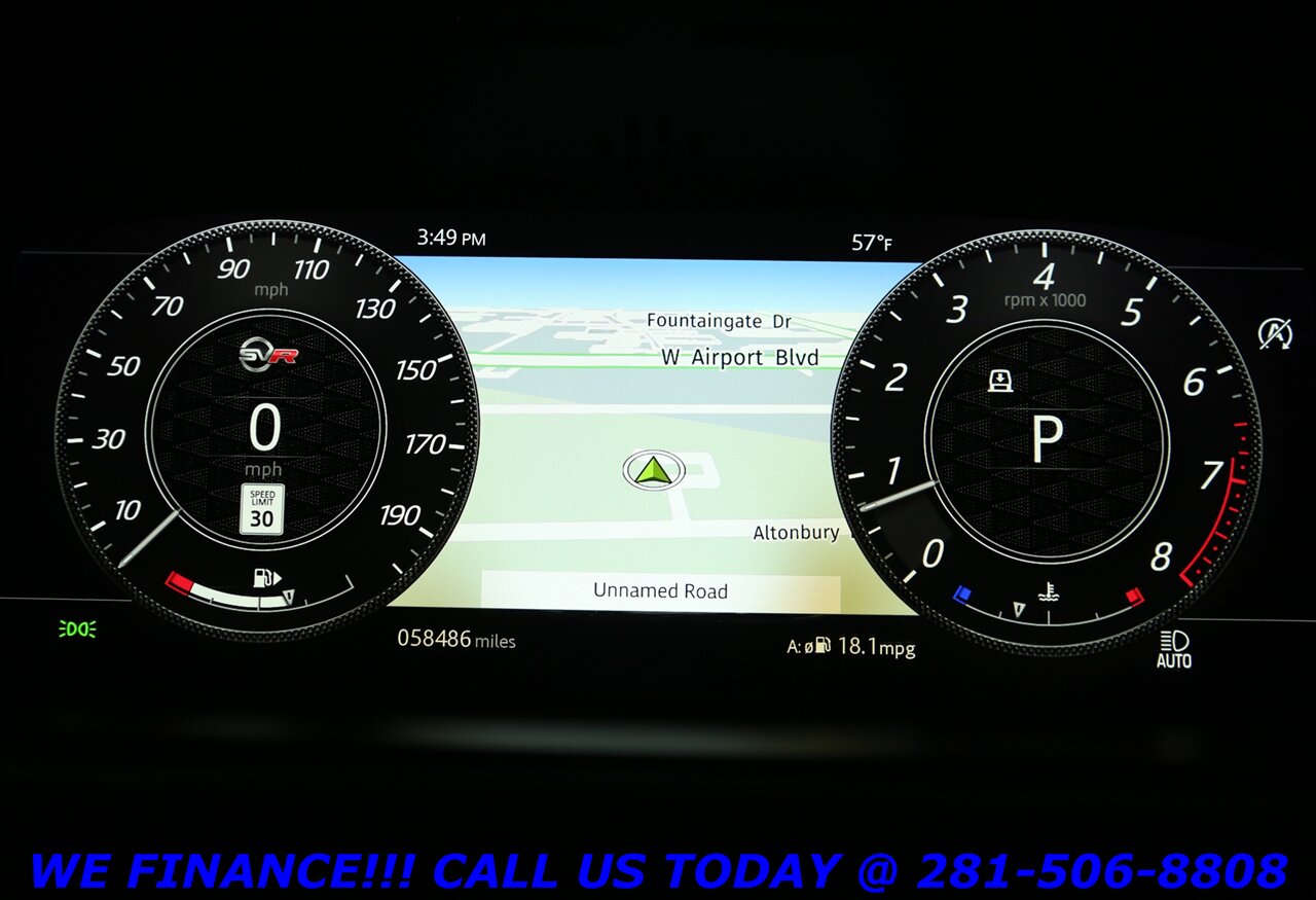 2022 Land Rover Range Rover Sport SVR Ultimate Edition SVO Ultra Park Pro Pano $152K - Photo 17 - Houston, TX 77031