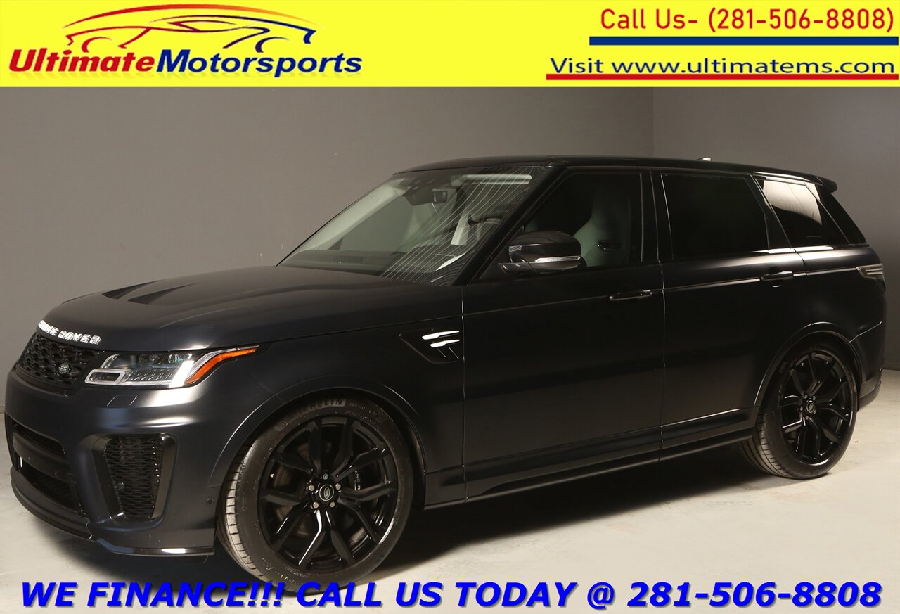 2022 Land Rover Range Rover Sport SVR Ultimate Edition SVO Ultra Park Pro Pano $152K   - Photo 1 - Houston, TX 77031