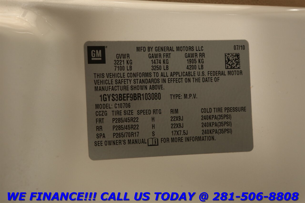 2011 Cadillac Escalade LUXURY CARPLAY 85k LOW MILES JUST REDUCED $1000   - Photo 31 - Houston, TX 77031