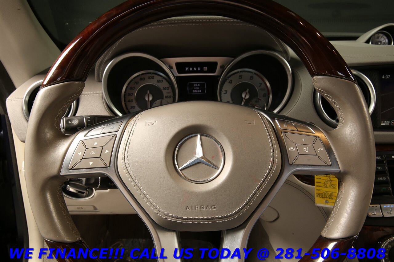 2013 Mercedes-Benz 2013 SL 550 AMG PANO-GLASS P1 NAV HARMAN 38K MLS   - Photo 13 - Houston, TX 77031