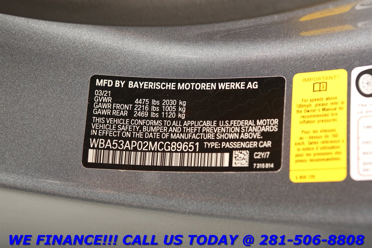 2021 BMW 2021 430i PREM PKG NAV HUD SUN BLIND HEATSEAT 53K   - Photo 30 - Houston, TX 77031