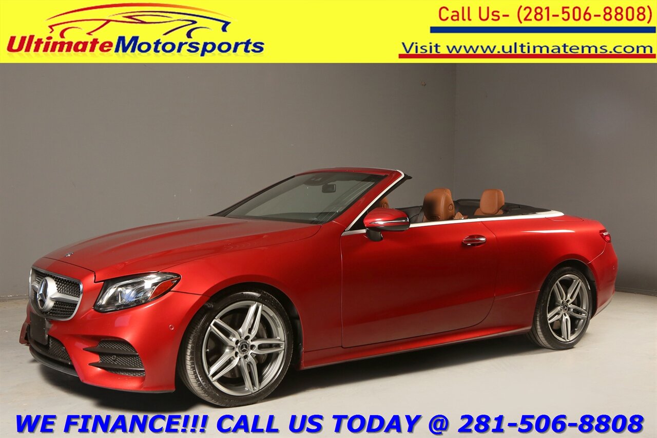 2018 Mercedes-Benz 2018 E 400 CONVERTIBLE P2 NAV BLIND BURMESTER 83K   - Photo 1 - Houston, TX 77031