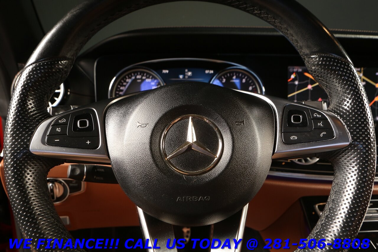 2018 Mercedes-Benz 2018 E 400 CONVERTIBLE P2 NAV BLIND BURMESTER 83K   - Photo 14 - Houston, TX 77031