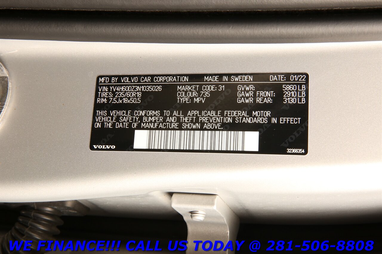 2022 Volvo XC60 2022  T8 Inscription Expression PLUG-IN HYBRID AWD   - Photo 32 - Houston, TX 77031