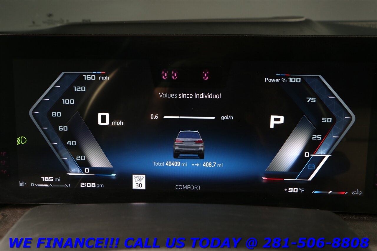 2024 BMW X7 2024 M60i M-SPORT BOWERS 7PASS DRV-ASST EXEC GLASS - Photo 28 - Houston, TX 77031