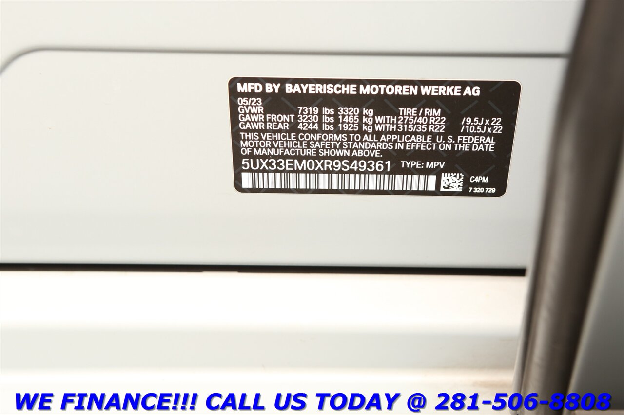 2024 BMW X7 2024 M60i M-SPORT BOWERS 7PASS DRV-ASST EXEC GLASS - Photo 40 - Houston, TX 77031