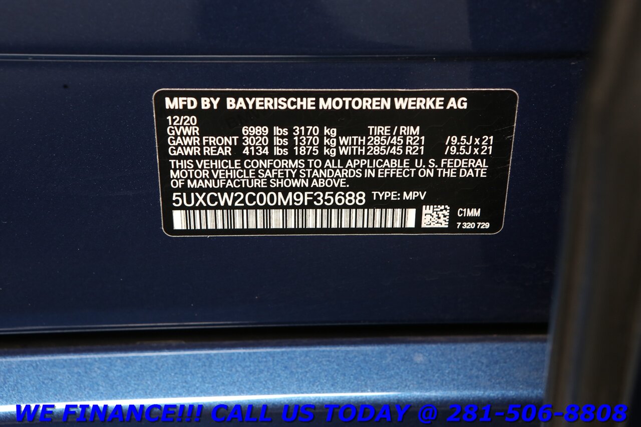 2021 BMW X7 2021 xDrive40i EXEC PKG AWD NAV HUD PANO 49K MLS - Photo 35 - Houston, TX 77031