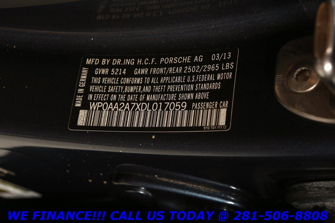 2013 Porsche Panamera 2013 PREM PKG PLUS NAV SUN HEATSEAT SPORT 56K   - Photo 30 - Houston, TX 77031
