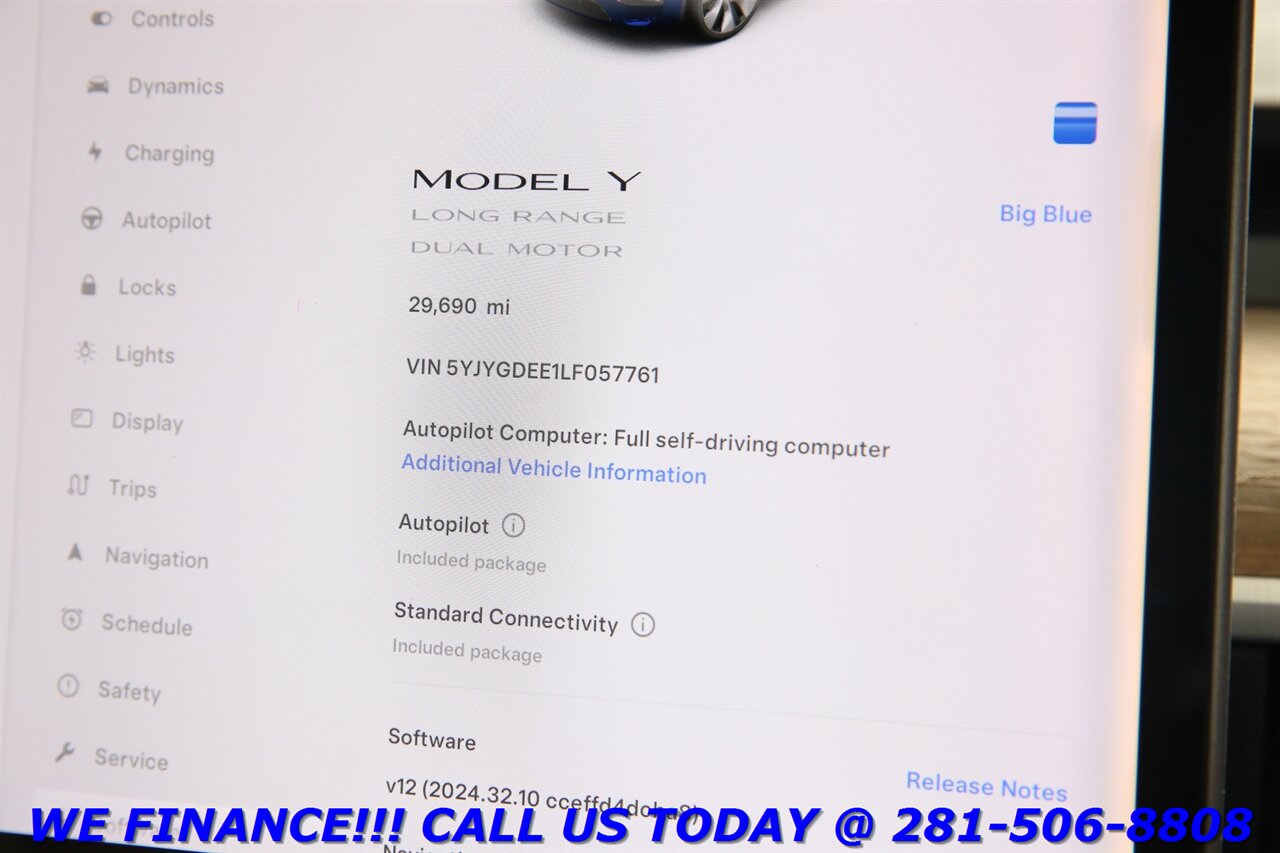 2020 Tesla Model Y 2020 Long Range AWD FSD AUTOPILOT LEATHER PANO NAV   - Photo 16 - Houston, TX 77031