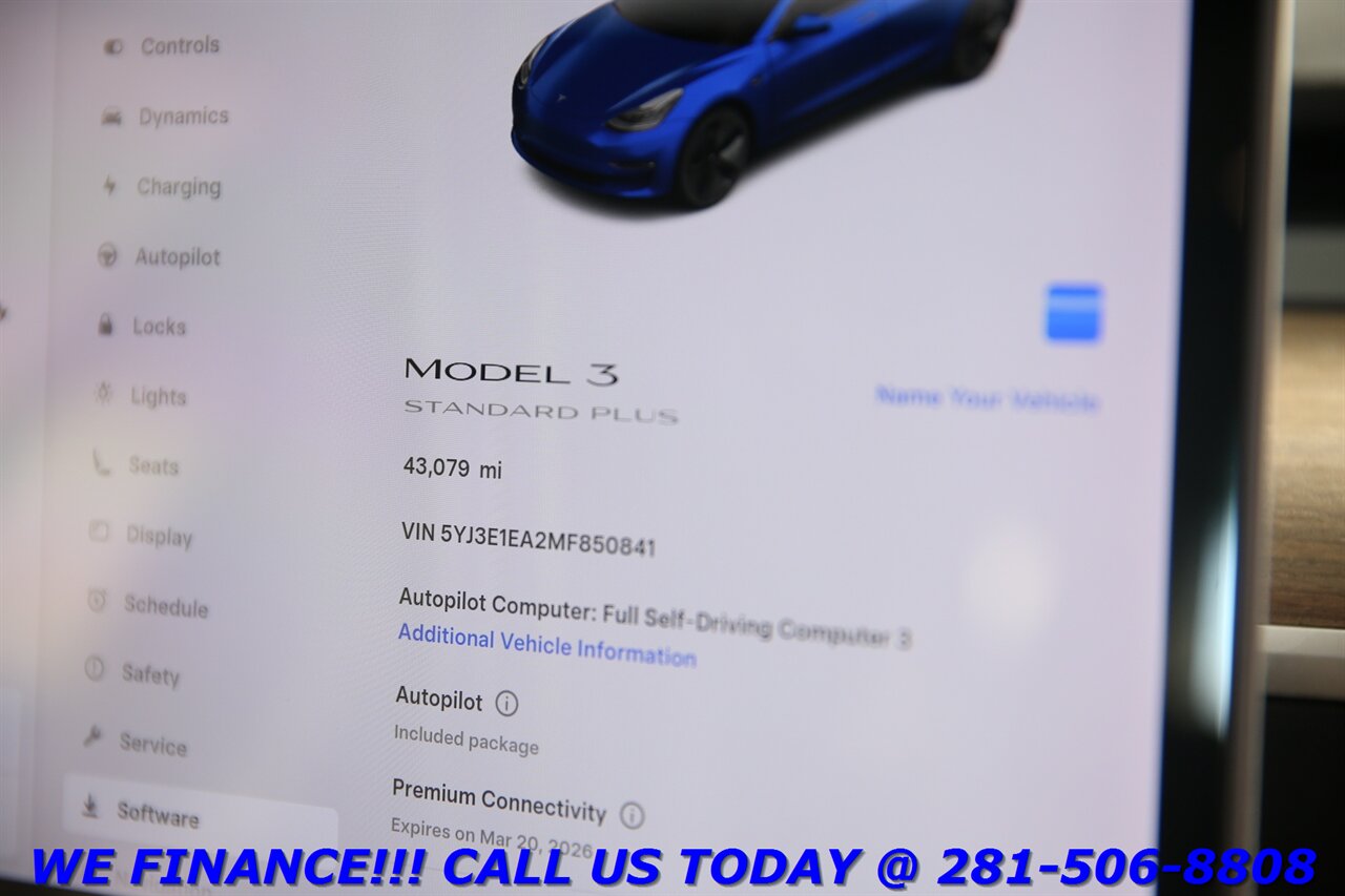 2021 Tesla Model 3 2021 FSD3 Autopilot NAV PANO HEATSEAT 43K - Photo 16 - Houston, TX 77031