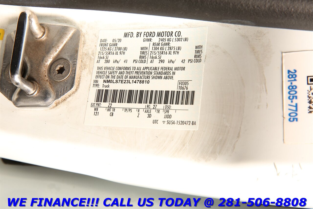 2020 Ford Transit Connect 2020 XL LONG BASE CARPLAY CAMERA AUTO CRUISE   - Photo 28 - Houston, TX 77031