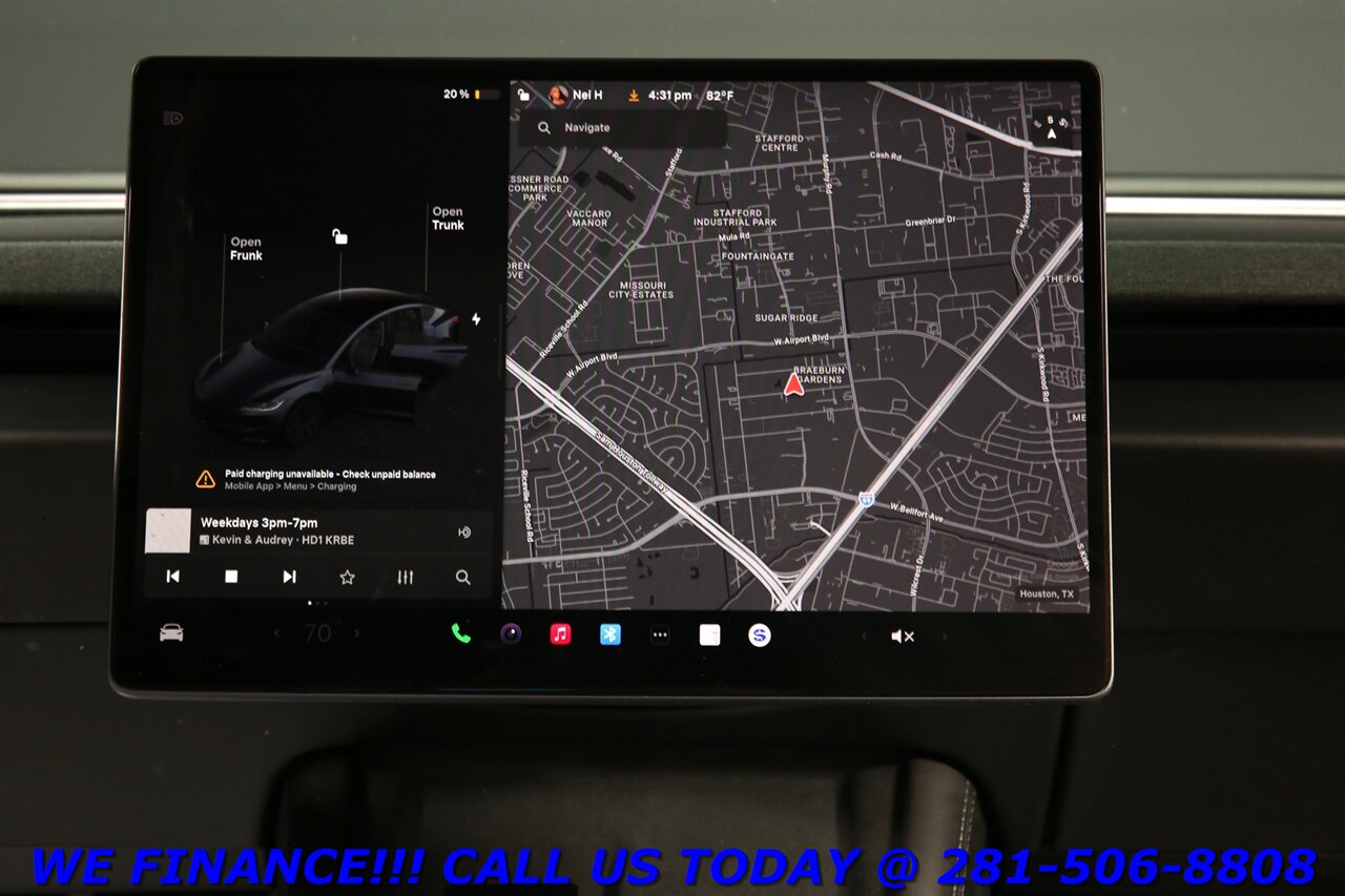 2025 Tesla Model 3 2025 Long Range FSD4 AUTOPILOT NAV PANO HEATSEAT   - Photo 24 - Houston, TX 77031