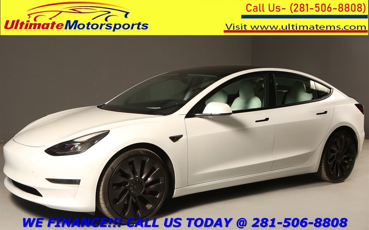 2021 Tesla Model 3 2021 Performance AWD FSD AUTOPILOT PANO BLIND 28K   - Photo 1 - Houston, TX 77031