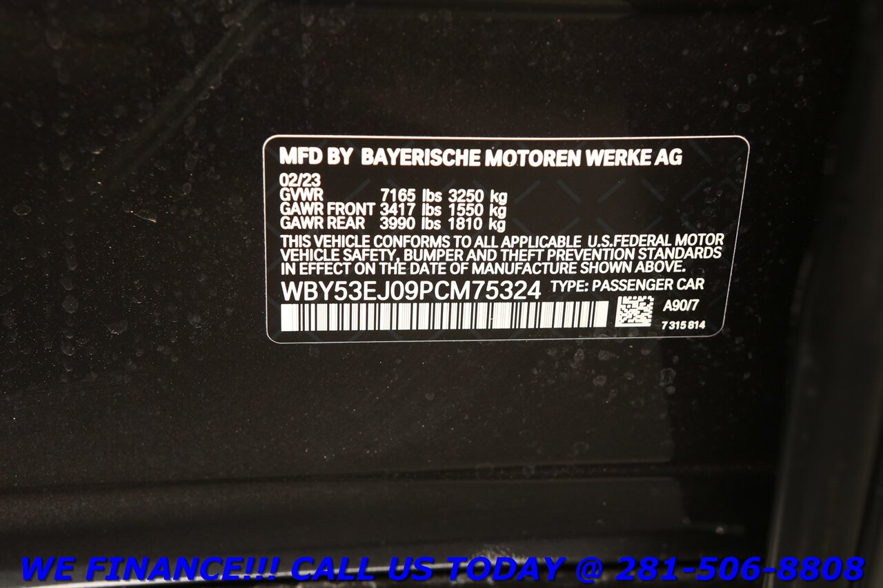 2023 BMW i7 2023 xDrive60 ELECTRIC AWD NAV HUD PANO 3K   - Photo 37 - Houston, TX 77031