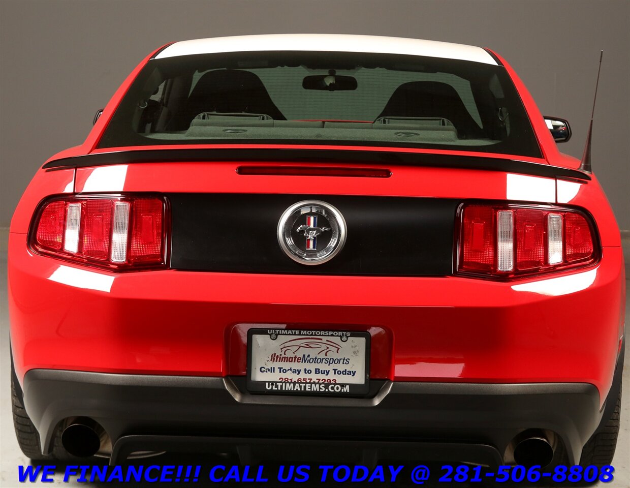 2012 Ford FORD MUSTANG BOSS 302 5.0L V8 MANUAL 6-SPEED 4849 SUPER RARE MILES!!!   - Photo 5 - Houston, TX 77031