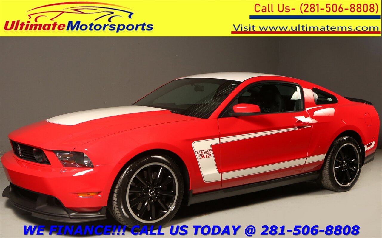 2012 Ford FORD MUSTANG BOSS 302 5.0L V8 MANUAL 6-SPEED 4849 SUPER RARE MILES!!!   - Photo 1 - Houston, TX 77031