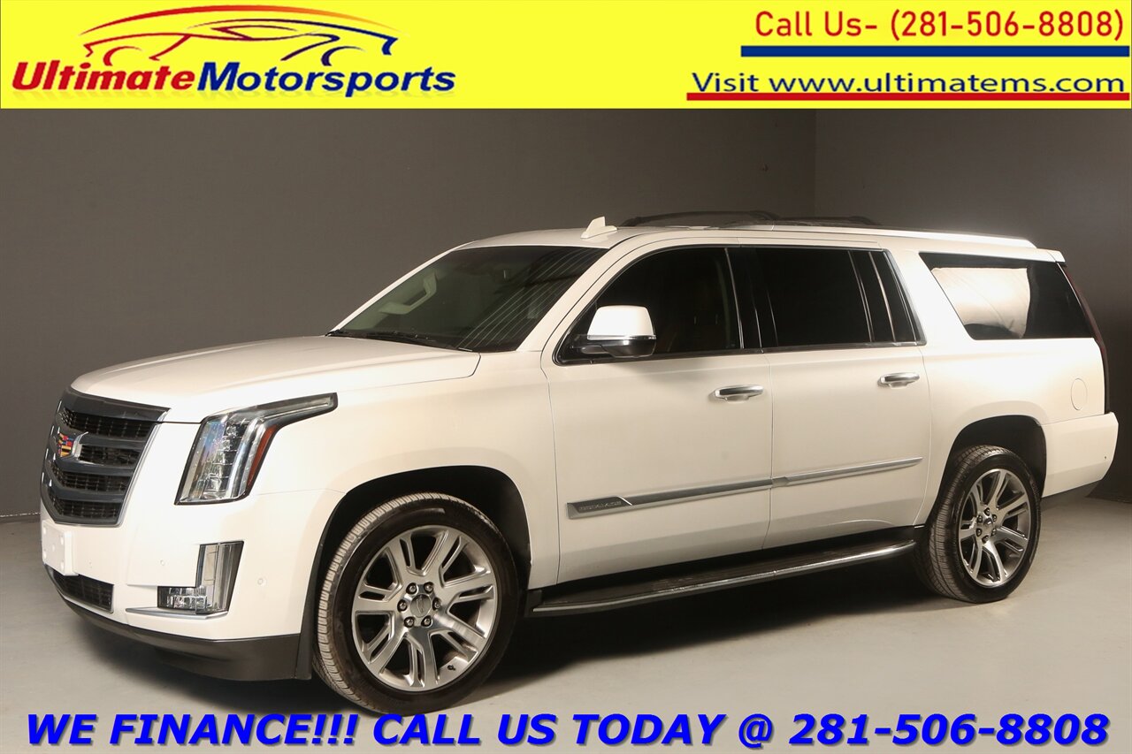 2018 Cadillac Escalade 2018 ESV Luxury 4x4 NAV DVD HUD SUN BLIND 7PASS   - Photo 1 - Houston, TX 77031