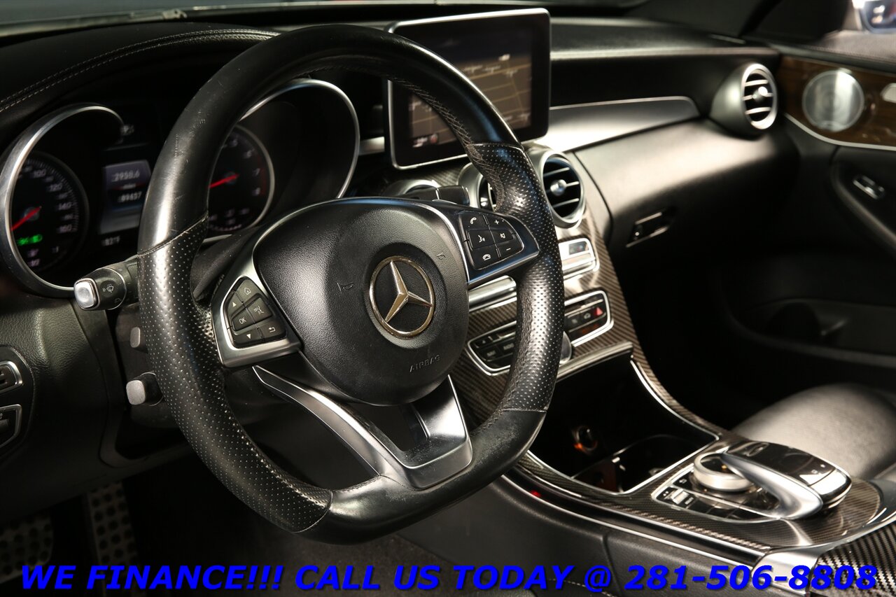 2015 Mercedes-Benz 2015 C400 4MATIC AWD NAV PANO BLIND CAMERA BURM   - Photo 11 - Houston, TX 77031