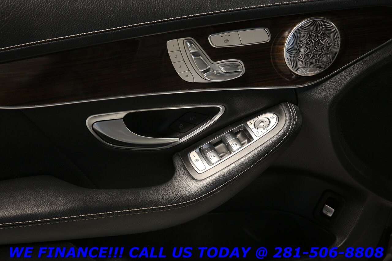 2015 Mercedes-Benz 2015 C400 4MATIC AWD NAV PANO BLIND CAMERA BURM   - Photo 9 - Houston, TX 77031