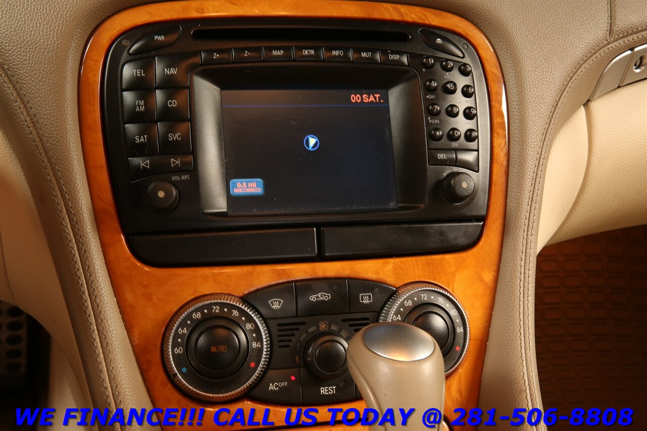 2004 Mercedes-Benz 2004 SL 500 CONVERTIBLE NAV HEATSEAT BOSE 26K MLS   - Photo 17 - Houston, TX 77031