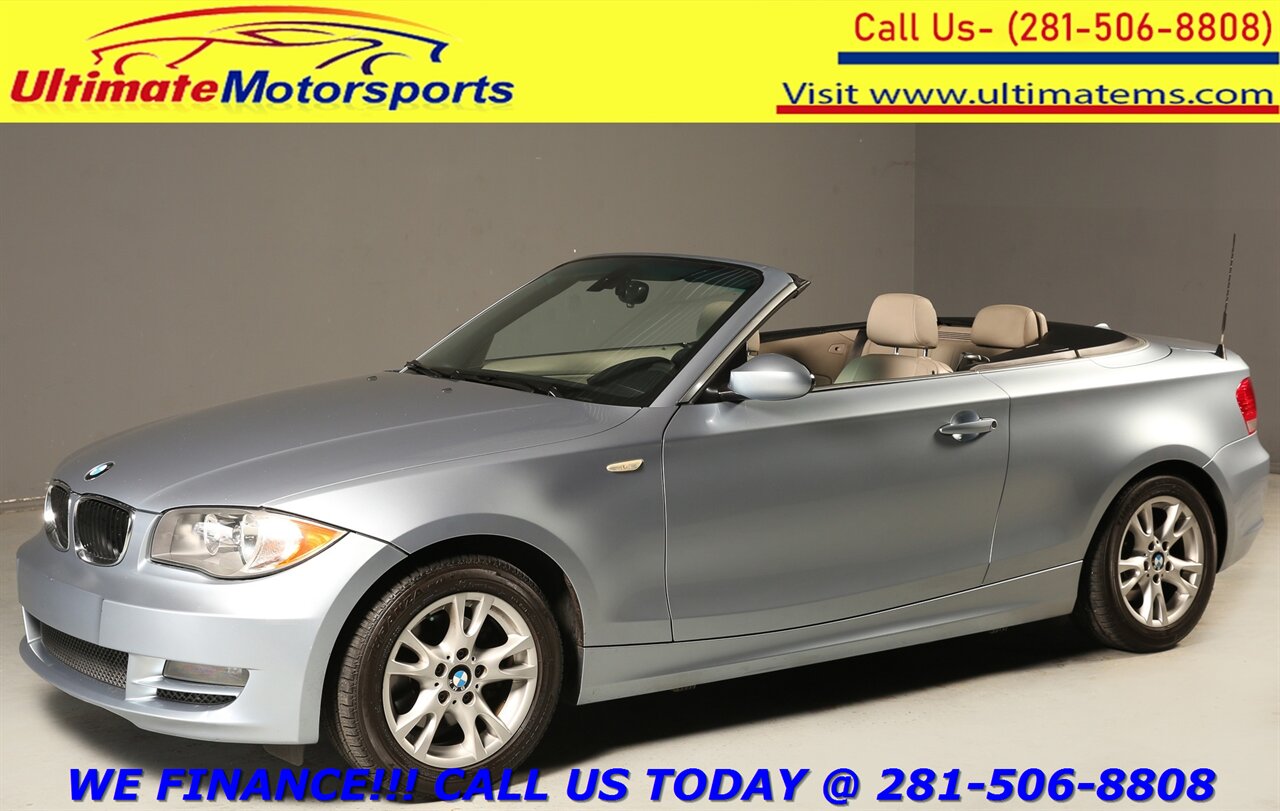 2009 BMW 2009 128i CONVERTIBLE WOOD BLUETOOTH CRUISE   - Photo 1 - Houston, TX 77031