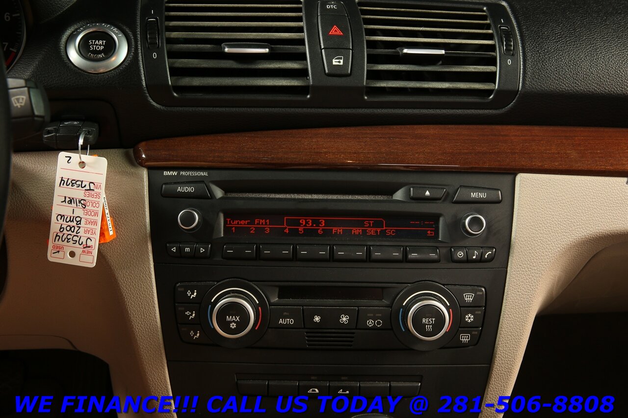 2009 BMW 2009 128i CONVERTIBLE WOOD BLUETOOTH CRUISE - Photo 16 - Houston, TX 77031