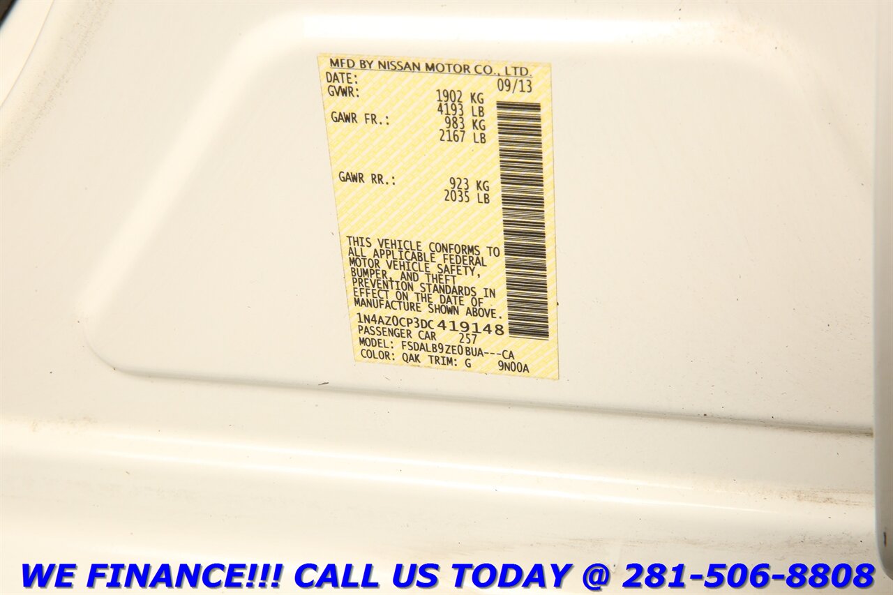 2013 Nissan LEAF 2013 S DUAL PORT QUICK CHARGE CAMERA KEYGO 64K MLS   - Photo 28 - Houston, TX 77031