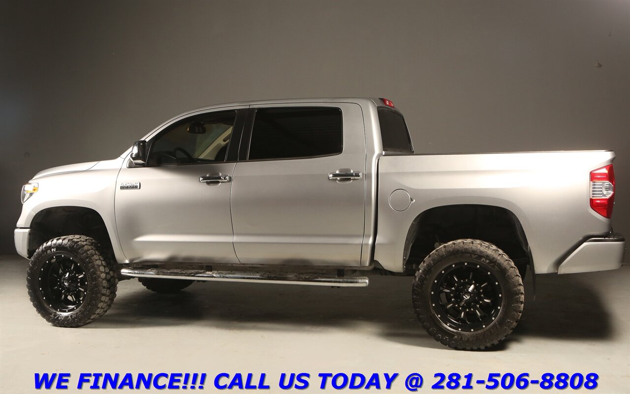 2019 Toyota Tundra 2019 Platinum LIFTED 4x4 CREW NAV SUN 50K   - Photo 4 - Houston, TX 77031