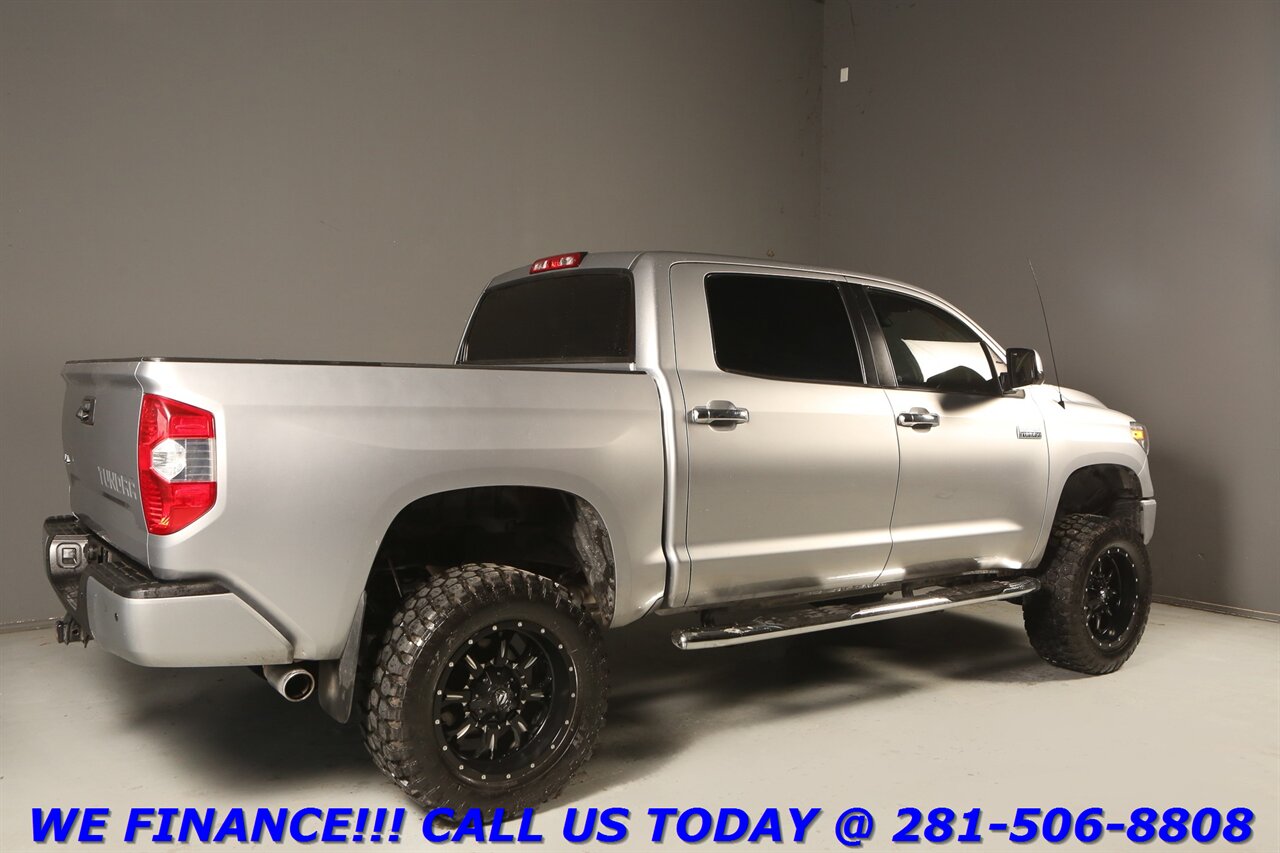 2019 Toyota Tundra 2019 Platinum LIFTED 4x4 CREW NAV SUN 50K   - Photo 6 - Houston, TX 77031