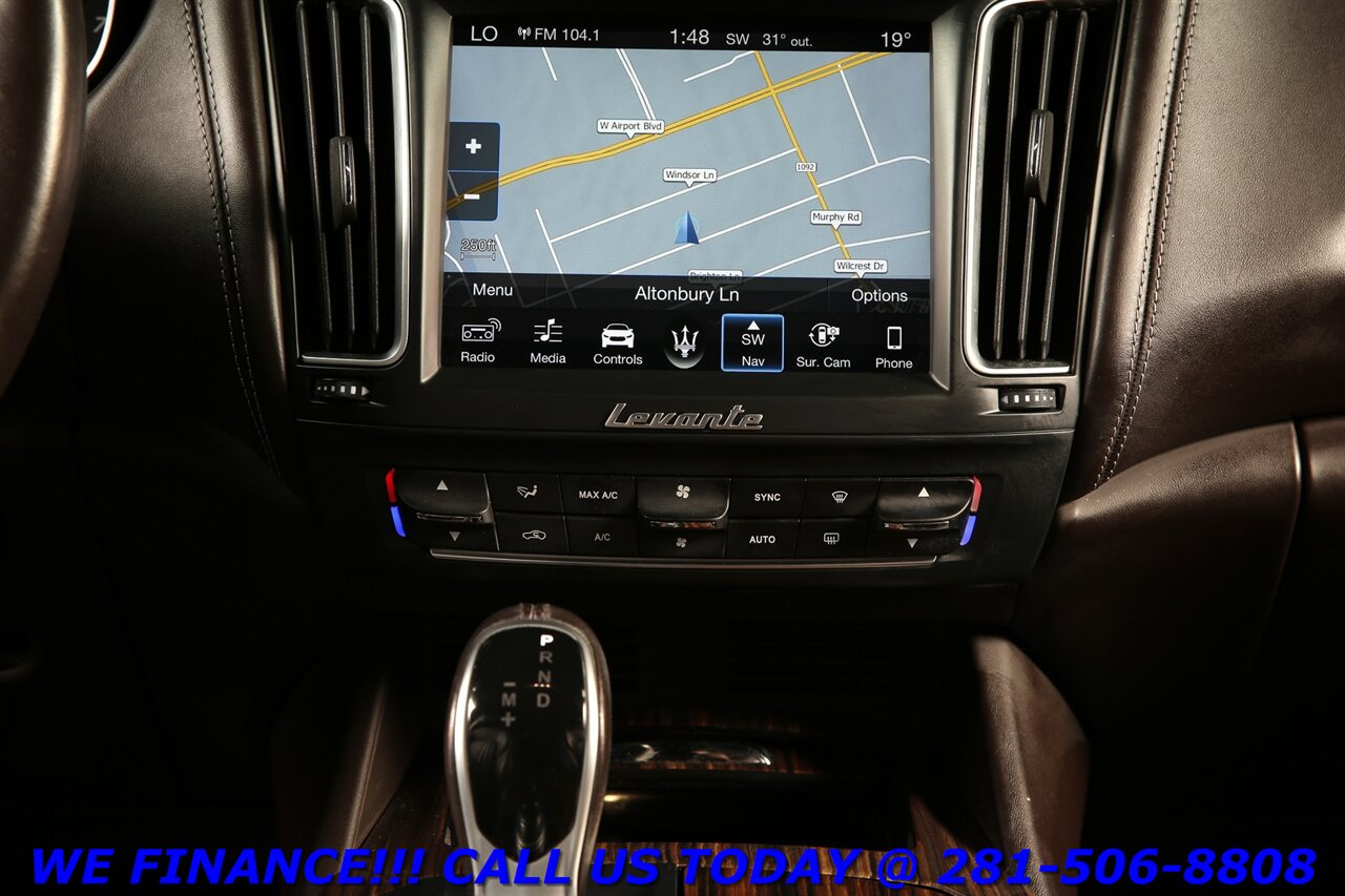 2018 Maserati Levante 2018 AWD NAV PANO BLIND ACTIVE CRUISE 25K MLS   - Photo 17 - Houston, TX 77031