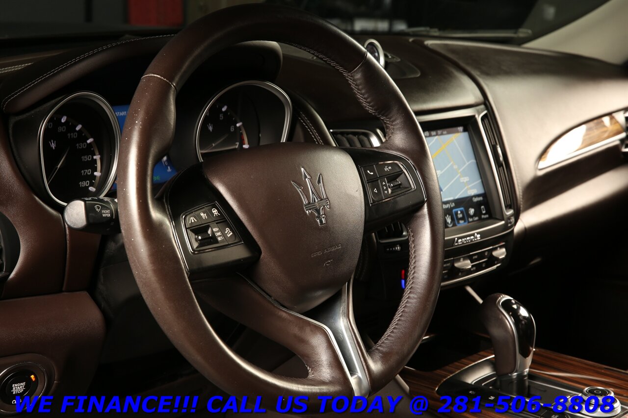 2018 Maserati Levante 2018 AWD NAV PANO BLIND ACTIVE CRUISE 25K MLS   - Photo 10 - Houston, TX 77031