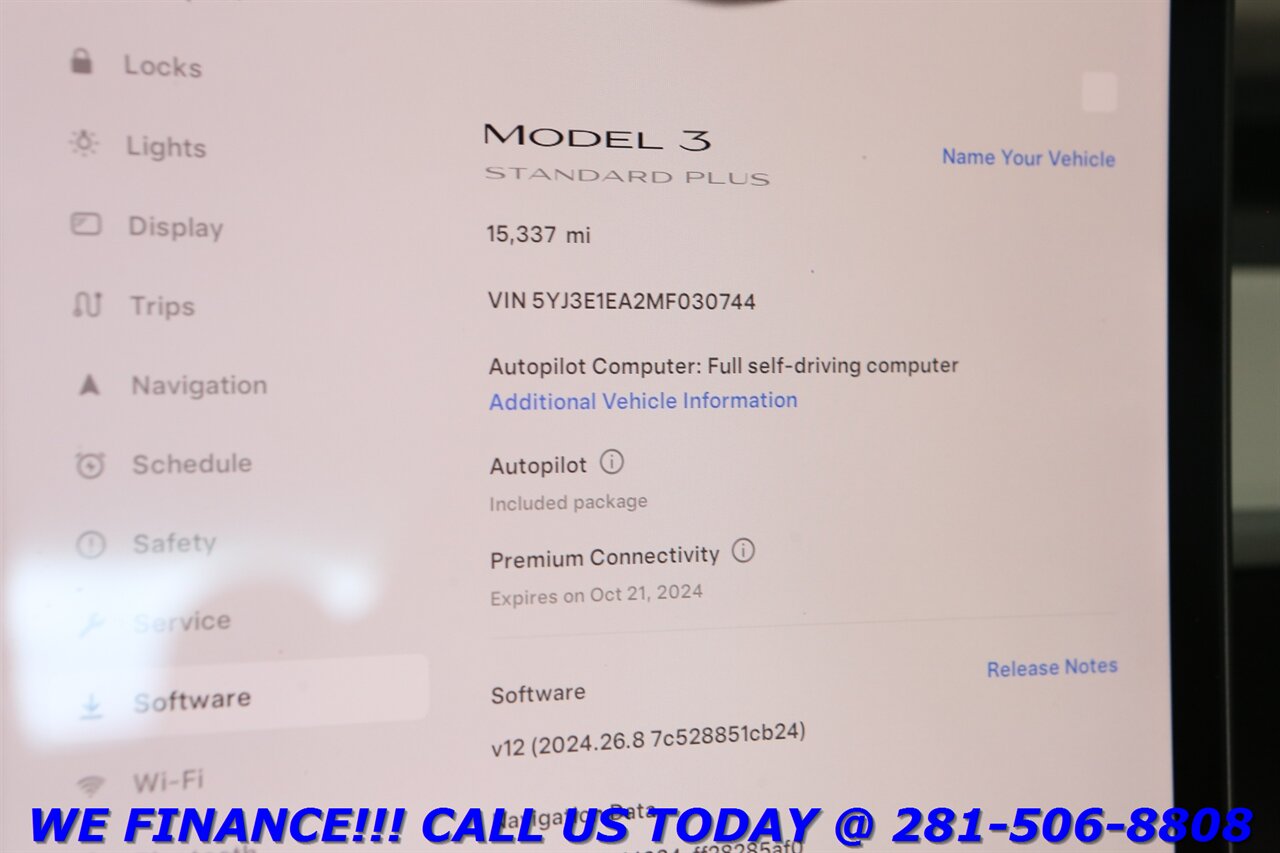 2021 Tesla Model 3 2021 FSD AUTOPILOT NAV PANO CAMERA 15K   - Photo 16 - Houston, TX 77031