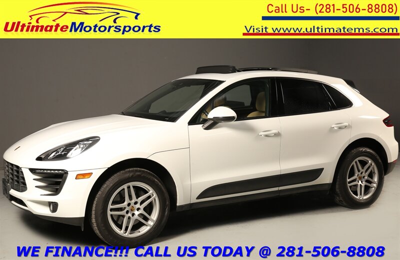 2018 Porsche Macan 2018 AWD  NAV PANO SPORT HEATSEAT CAMERA 62K MLS  
