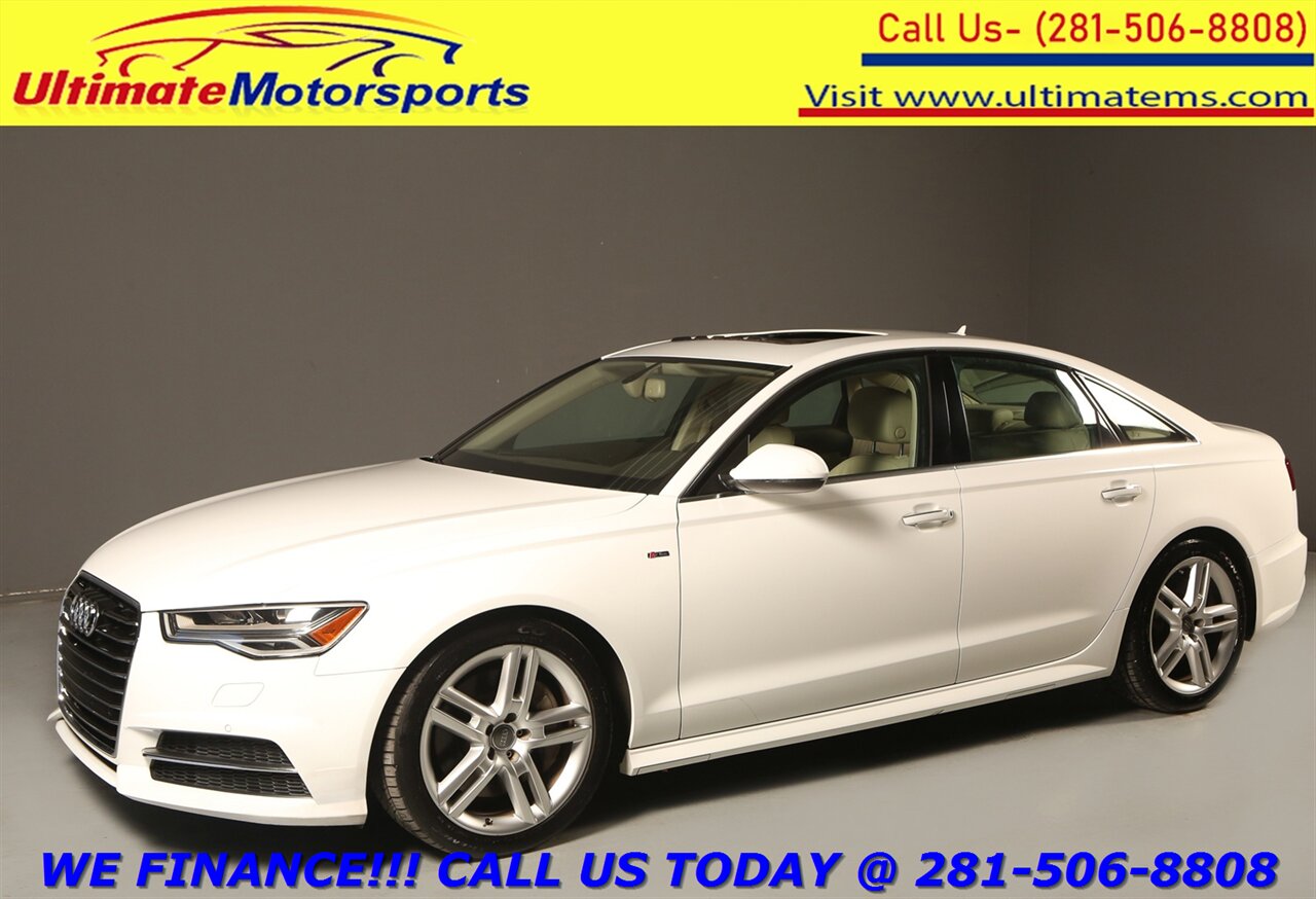 2016 Audi A6 2016 2.0T Quattro Premium Plus NAV SUN BLIND 60K   - Photo 1 - Houston, TX 77031