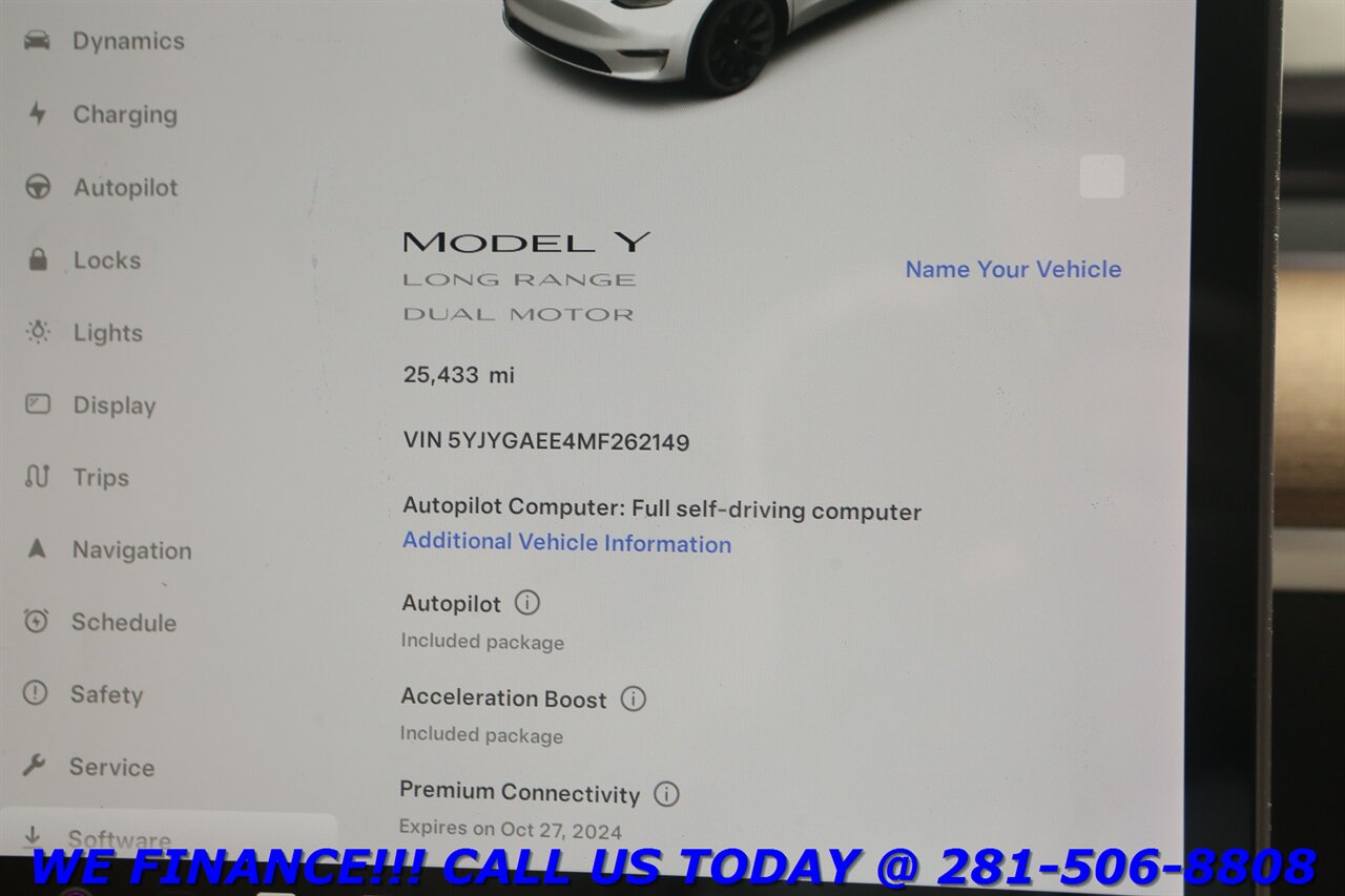 2021 Tesla Model Y 2021 Long Range FSD 3ROW AWD AUTOPILOT 7PASS PANO   - Photo 15 - Houston, TX 77031