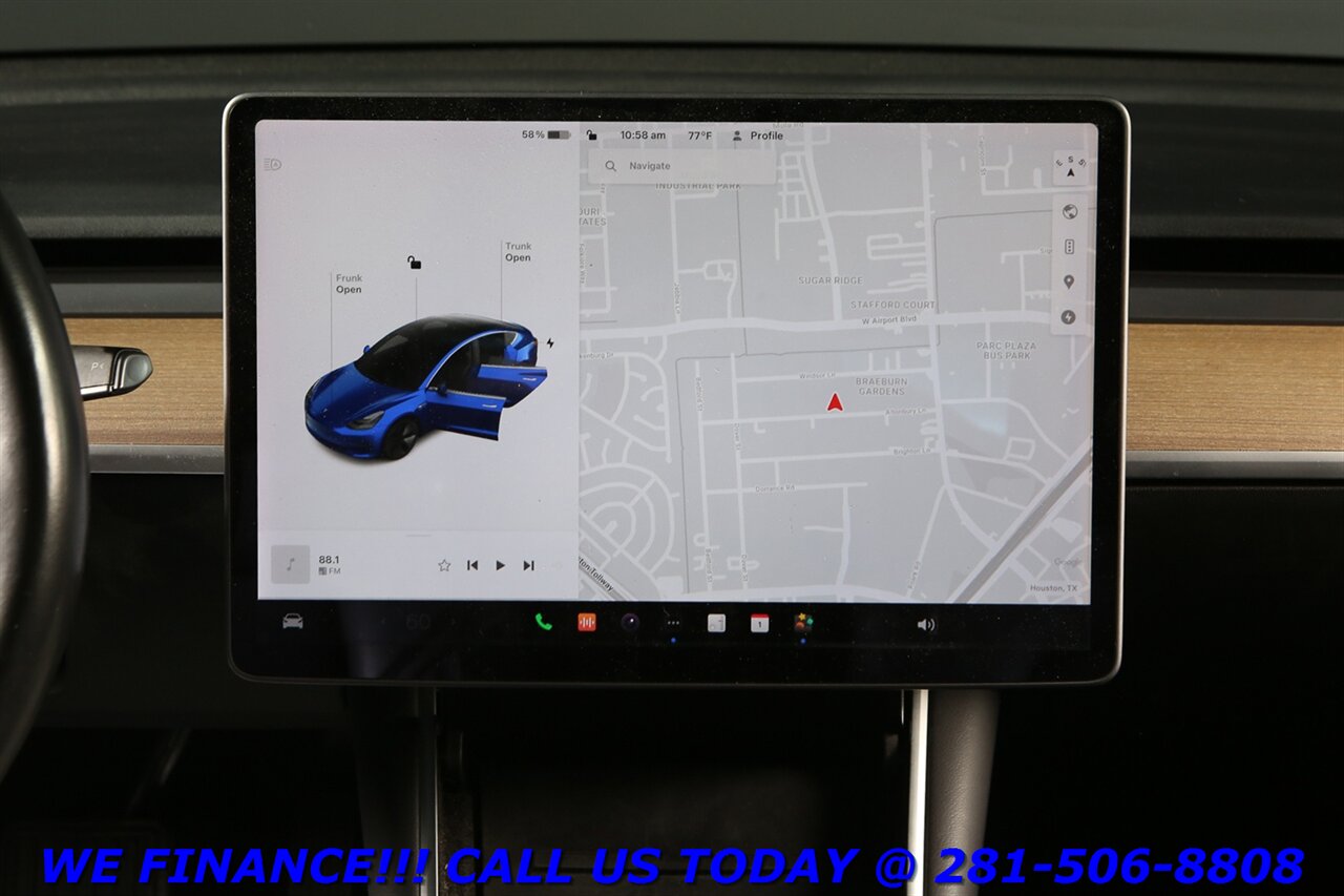 2018 Tesla Model 3 2018 Long Range FSD AUTOPILOT NAV PANO BLIND 64K   - Photo 16 - Houston, TX 77031