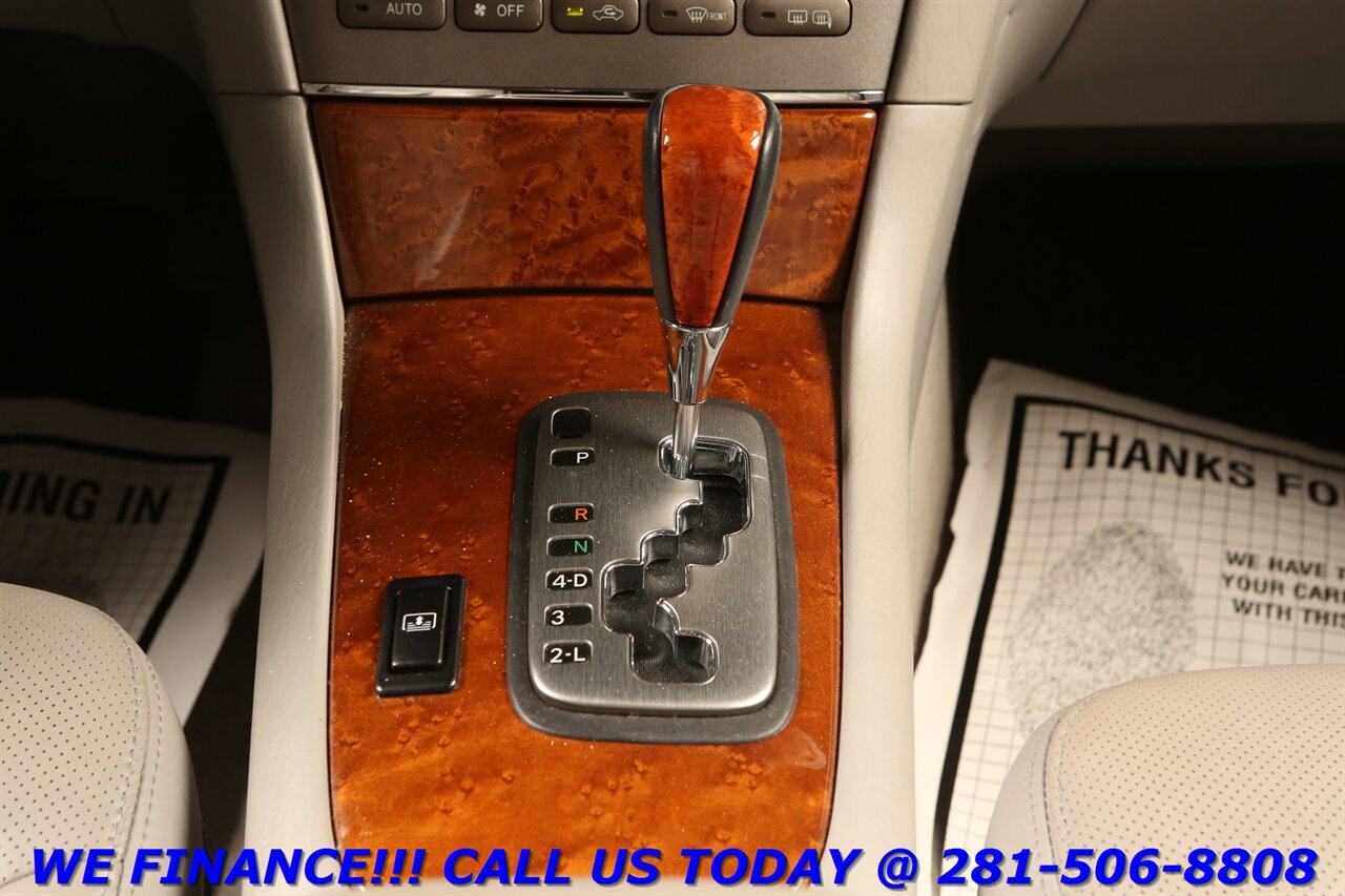 2005 Lexus LEXUS ES 300 NAVIGATION 2 KEYS & MANUALS HEAT/COOL SEAT 74K   - Photo 17 - Houston, TX 77031